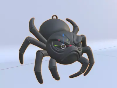 Halloween Spider Collection  Fun Spooky Decoration Models 3D print model