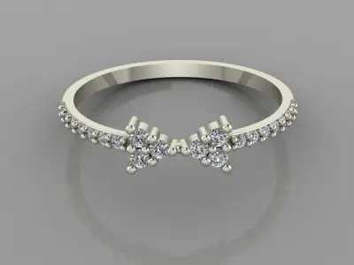 Women Ring 5 3D print model