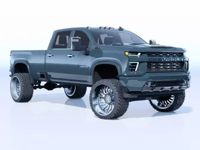 Pickup Chevy 2500 HD 3D model