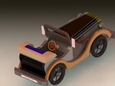 car toy Free 3D model purchase