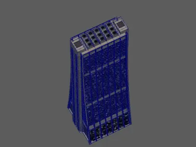 Chase Tower Chicago 3D model