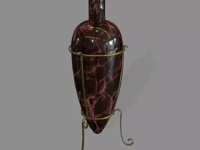 vase 6 greek Low-poly 3D model