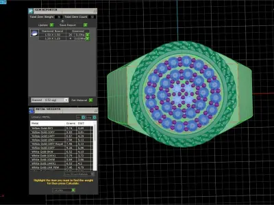 Chain ring 3D print model