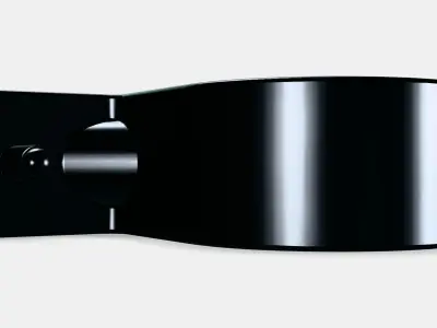 BETYDLIG Curtain rod holder Low-poly 3D model