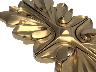  decorative pattern ready for 3D printing 3D model 291