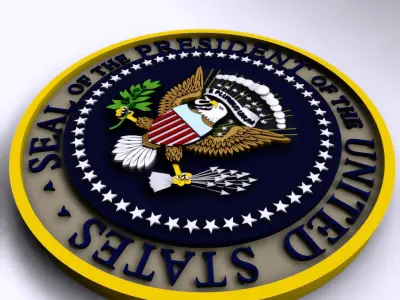 Presidential Seal 3D model