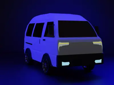 CAR DAMAS KKAZL 3D model