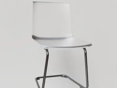 Glass Chair 3D model