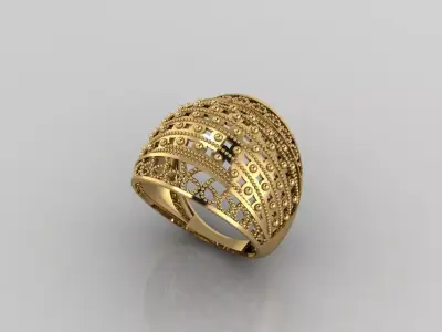 Women Plain Ring Ready STL Models Womens Ring 3d models 3D print model purchase