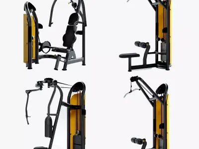 STRENGTH FITNESS MATERIAL VOL1 3D model