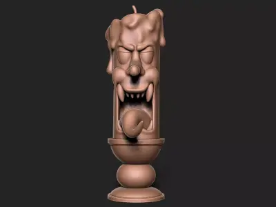 Candle 3D print model