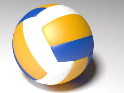 Volleyball ball Free 3D model buy