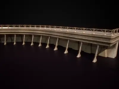 building 11 Low-poly 3D model