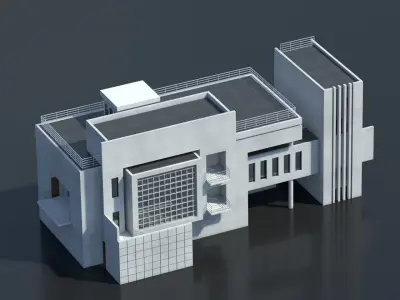 Modern Building Free 3D model