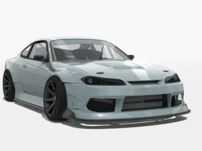 Nissan Silvia S15 Drift 3D model
