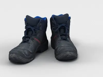 Work Boots 3D model