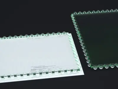 NORDSK DUPVLIKA GLASS DESSERT TRAY 2020 3D model