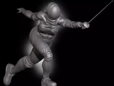 Sword Master 3D print model