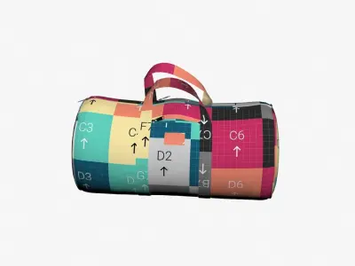 Sports Bag 3d model 3D model