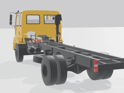 Ashok Leyland 1214 IL Truck 3D model