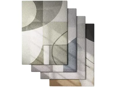 Carpet set 47 3D model