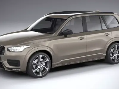 Volvo XC90 R-Design 2020 3D model