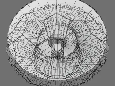 004512 Bomo Lightstar Spotlight 3D model