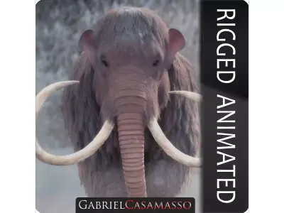 Woolly Mammoth - Mammuthus primigenius 3D model