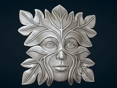 GreenWoman - 3D STL Files for CNC  3D model