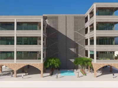 Office Building 3D model