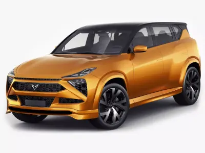 Generic Modern Sport SUV 3D model