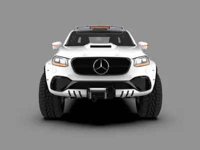 Mercedes-Benz X-Class 6x6 3D model