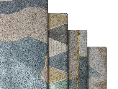 Carpet set 55 3D model