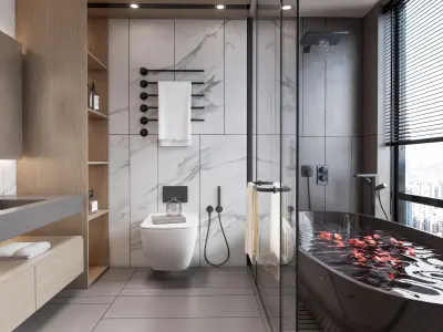 Bathroom 83 3D model