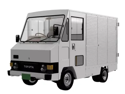 TOYOTA QUICK DELIVERY 3D print model