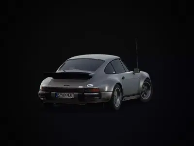 Porsche 911 3D model 10