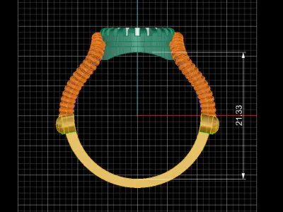 NEO MAN RING MODEL27 3D print model