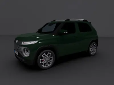 Hyundai Casper Inspiration Active 2022 3D model