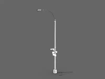 Street Lamp Low-poly 3D model
