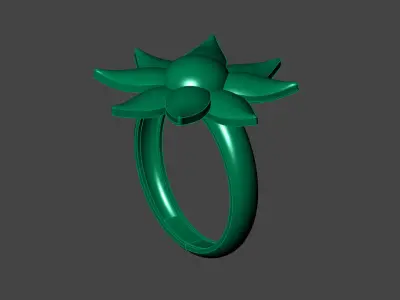 Plain Ring Women Ready STL 3DM Models Womens Rings 3D models 3D print model 80