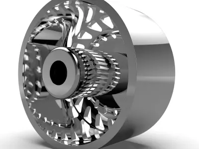 AMERICAN FORCE N18 CUTLASS DRW WHEEL 3D print model