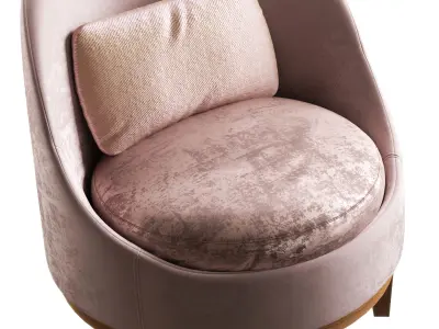 Piet Boon BELLE armchair and loveseat sofa SET 3D model