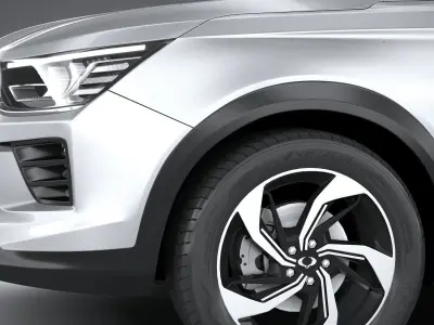 Ssangyong Korando 2020 3D model
