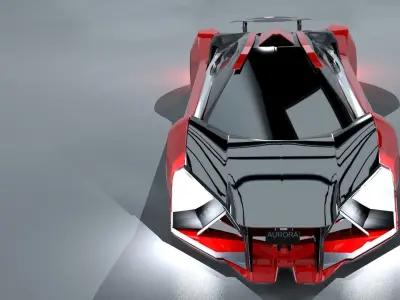 aurora fzs 2017 furqaan z s design 3D model