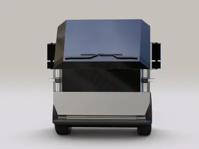 Canoo MPDV 2 Electric Van PBR 3D model