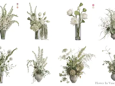 Flower In Vase Collection 13