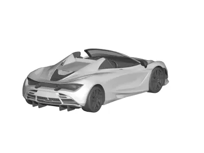  McLaren 720S Spider 3D model