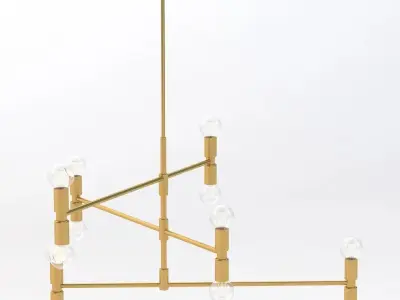 Dot Atomium Pendant by Lambert and Fils 3D model