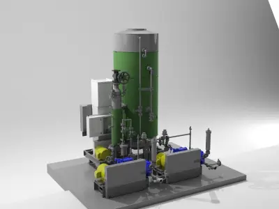 Steam Generator 3D model