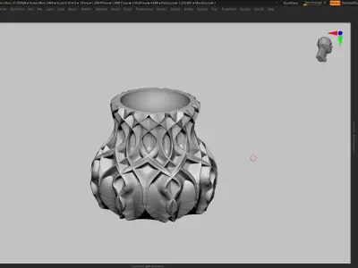 vase 3d print 522  3D print model